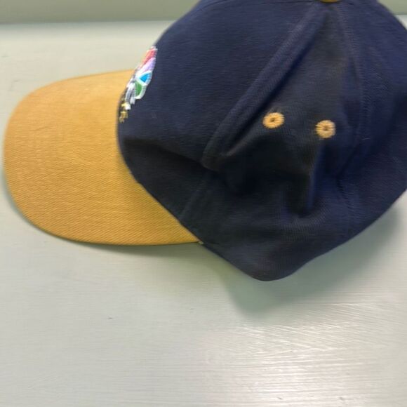 Vintage 90’s‎ Men's NBC Sports 6 Panel Semi-Flat Baseball Trucker Hat Cap OSFA - Picture 2 of 7